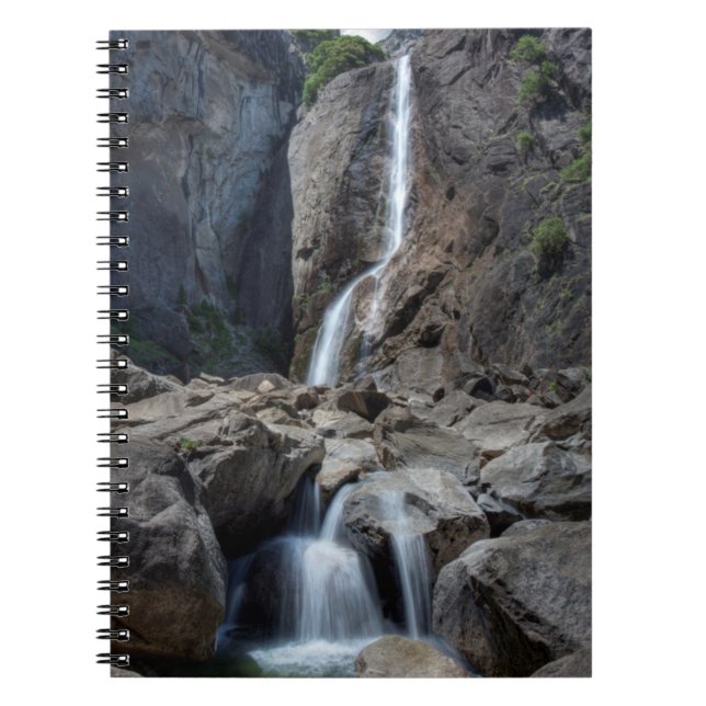 Caderno Espiral Abaixe Yosemite Falls (Frente)
