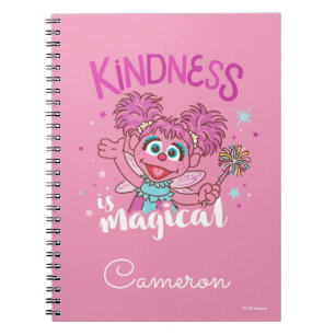 Caderno Espiral Abby Cadabby - A bondade é mágica