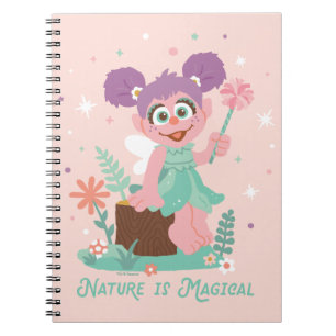 Caderno Espiral Abby Cadabby A Natureza É Mágica
