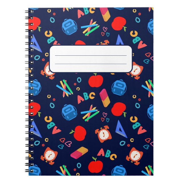 CADERNO ESPIRAL ABC (Frente)