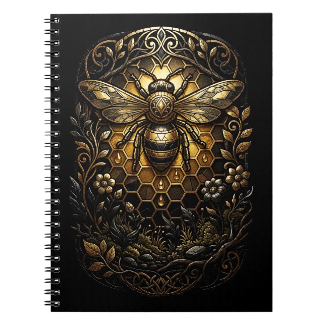 Caderno Espiral Abeja  (Frente)