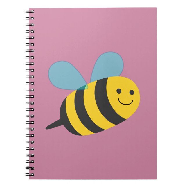 Caderno Espiral Abelha (Frente)
