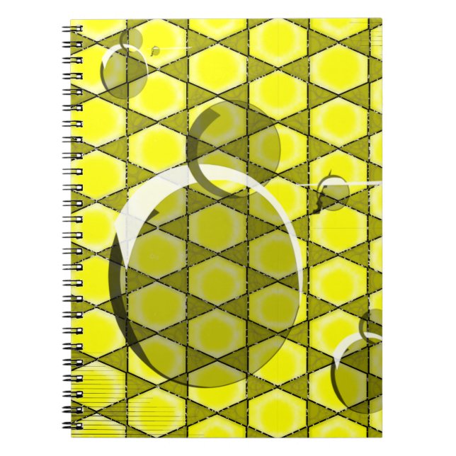 Caderno Espiral Abelha da meia-noite (Frente)
