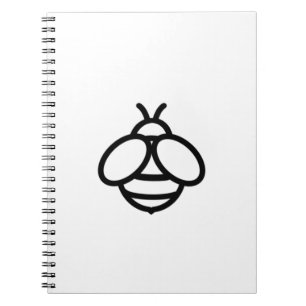 Caderno Espiral abelha de mel
