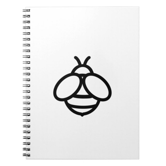 Caderno Espiral abelha de mel (Frente)