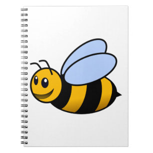 Caderno Espiral Abelha - fofa
