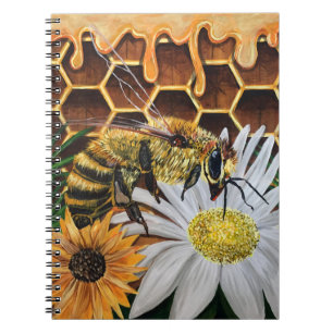 Caderno Espiral Abelha Ocupada