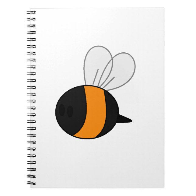 Caderno Espiral Abelha pequena Design2 (Frente)