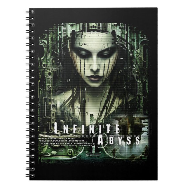 Caderno Espiral Abismo Infinito (Frente)