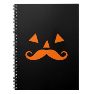 Caderno Espiral Abóbora Bigode
