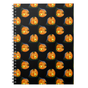 Caderno Espiral Abóbora-Bobo Assustada