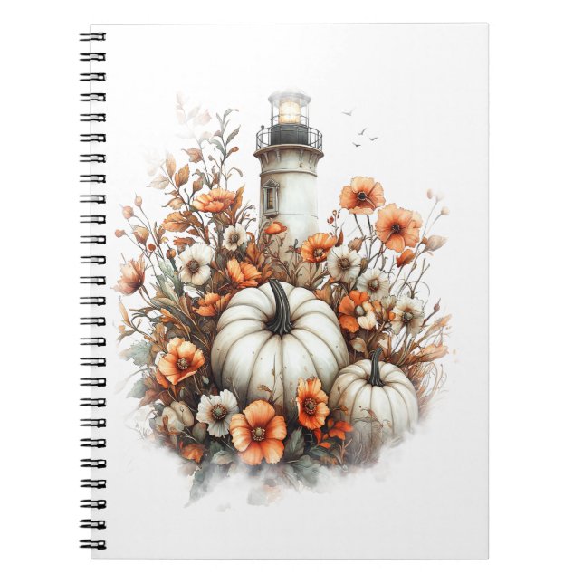 Caderno Espiral Abóbora-de-Camisa-Farinha (Frente)
