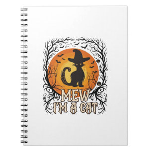 Caderno Espiral Abóbora de Halloween Assombrada Noite Espetacular