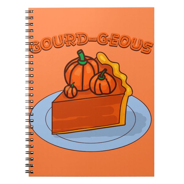 Caderno Espiral Abobrinha-geous (Frente)