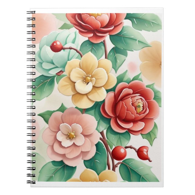 Caderno Espiral Abraçar a beleza da natureza (Frente)