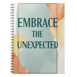 Caderno Espiral Abrace o Inesperado opção 2