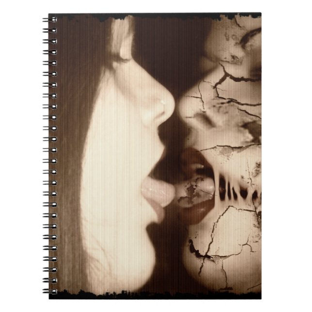 Caderno Espiral Abraço de queda (Frente)