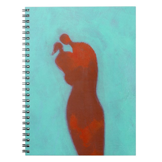 Caderno Espiral Abraço do casal (Frente)