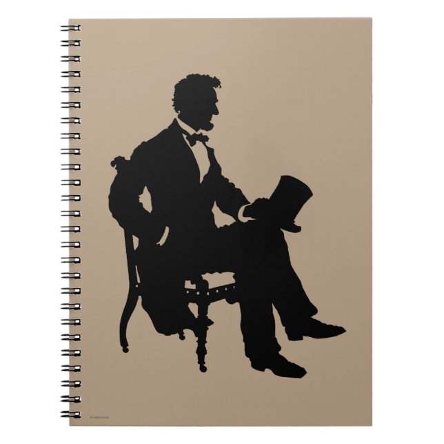 Caderno Espiral Abraham Lincoln (Frente)