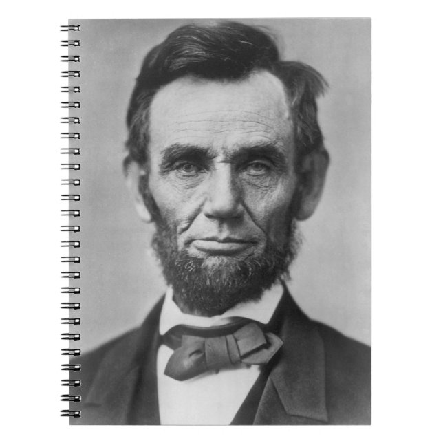 Caderno Espiral Abraham Lincoln (Frente)