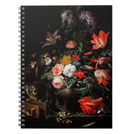 Caderno Espiral Abraham Mignon O Buquê Invertido. Floral
