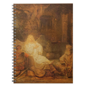 Caderno Espiral Abraham recebe os três anjos, 1646 (óleo no pa