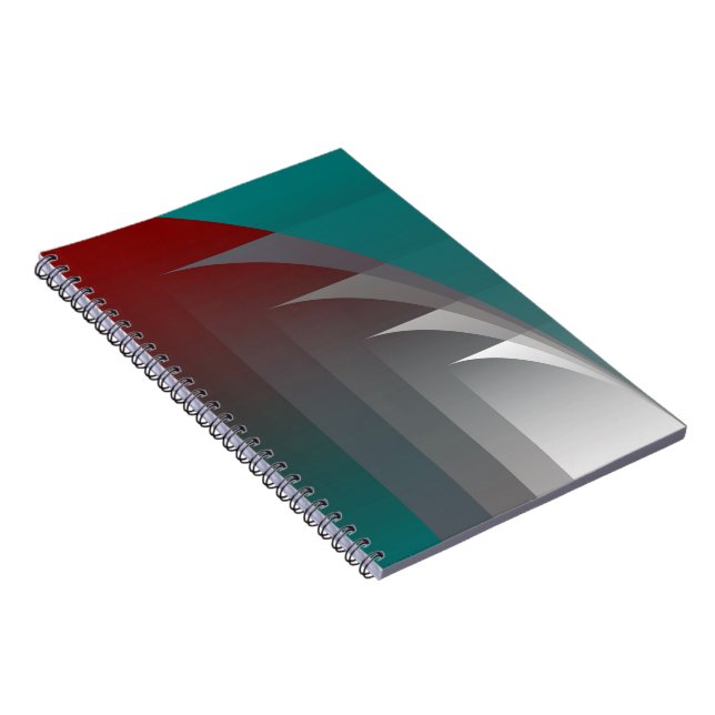Caderno Espiral Abrindo cortinas (Lado Direito)