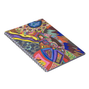 Caderno Espiral Abstract 109, original fine art