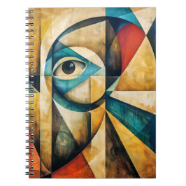 Caderno Espiral Abstract Gaze
