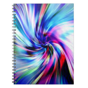 Caderno Espiral Abstract/Photo Notebook (80 Pages B&W)
