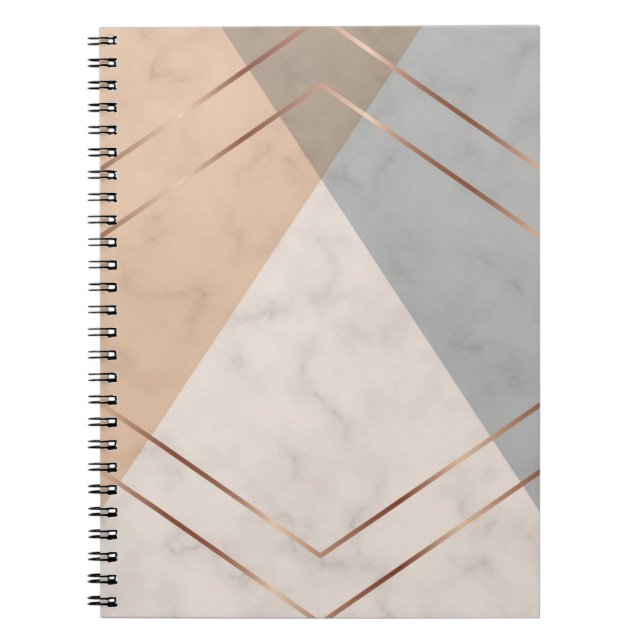 Caderno Espiral Abstrato (Frente)