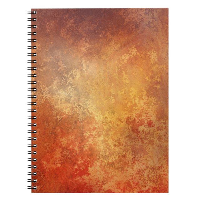 Caderno Espiral Abstrato (Frente)
