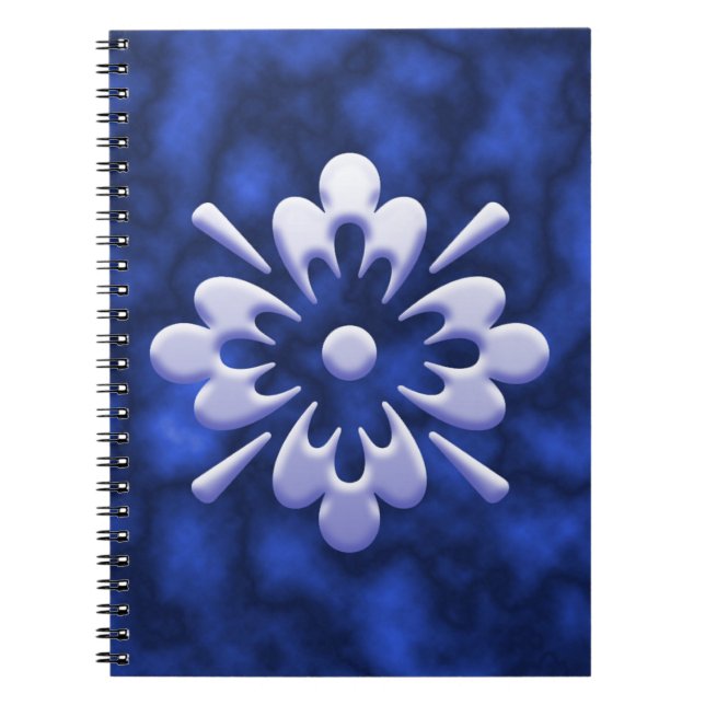 Caderno Espiral Abstrato (Frente)