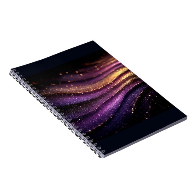 Caderno Espiral Abstrato  (Lado Direito)