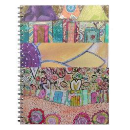 Caderno Espiral Abstrato Art