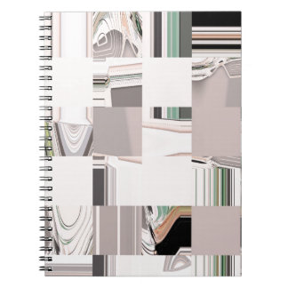 Caderno Espiral Abstrato Art Tylin