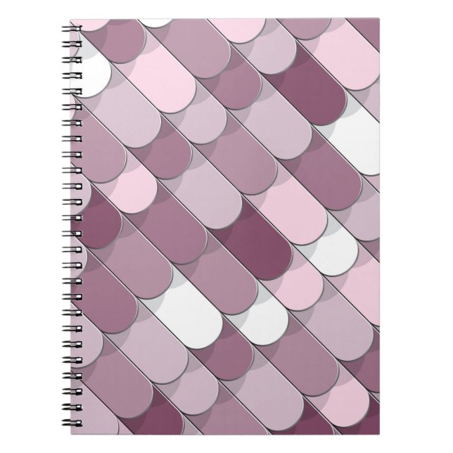 Caderno Espiral Abstrato (azulejos) 2 (Frente)