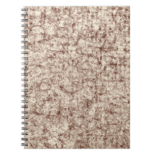 Caderno Espiral Abstrato castanho grunge fundo abstrato, antigo.