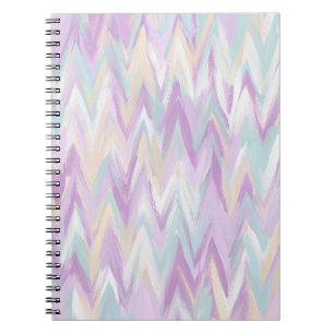 Caderno Espiral Abstrato Chevrons Spiral Photo Notebook