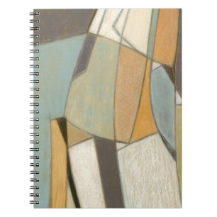 Caderno Espiral Abstrato com cores sem som