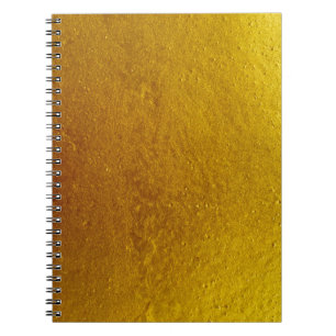 Caderno Espiral abstrato de fundo da parede de cimento de cor Dour
