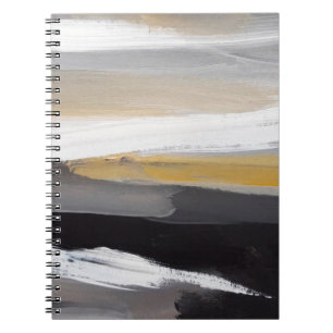 Caderno Espiral Abstrato de fundo de pintura moderno. Arte moderna