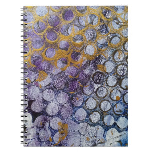 Caderno Espiral Abstrato Dotty Spotty