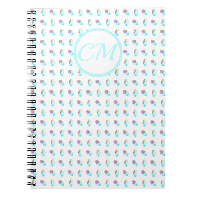 Caderno Espiral Abstrato Feeds (Frente)