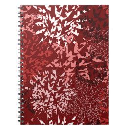 Caderno Espiral Abstrato moderno