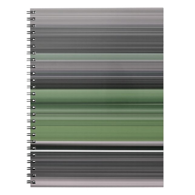 Caderno Espiral Abstrato nº 1: Azeite e cinzas (Frente)