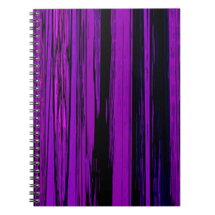 Caderno Espiral Abstrato púrpura 606
