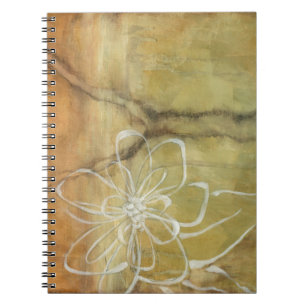 Caderno Espiral Abstrato Silhuette Painting (Impressão em tom)