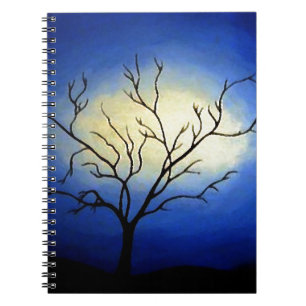 Caderno Espiral Abstrato Tree - Arte Moderna
