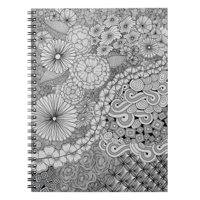 Caderno Espiral Abundância no Bloom Notebook (Frente)